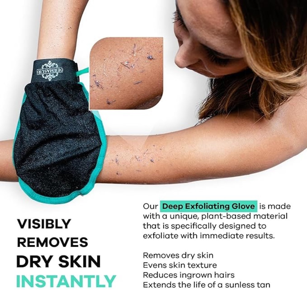 Dermasuri Deep Exfoliating Mitt